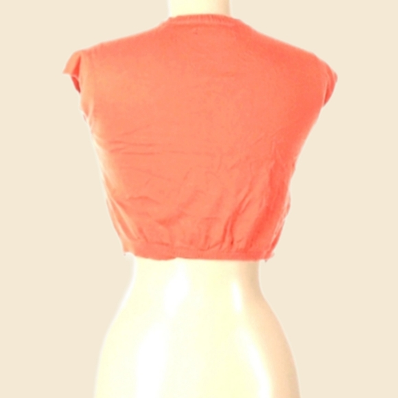 🧡 Old Navy Fall Colors Orange Shrug - Picture 4 of 5